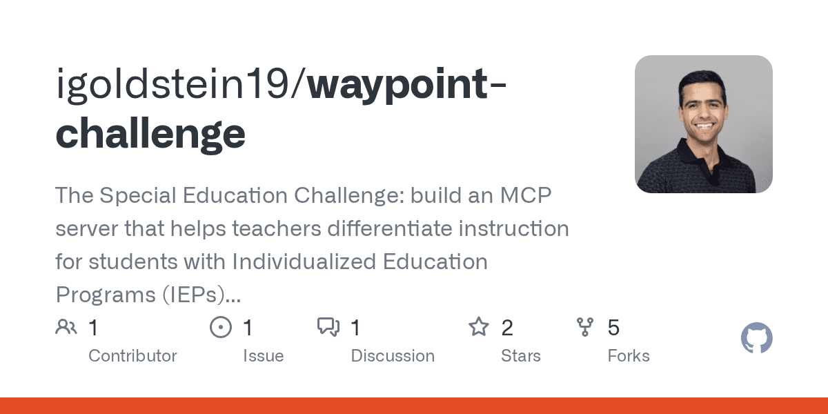 Waypoint Learning (EdTech)